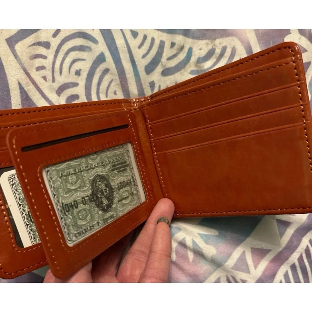 NEW Never Forget the Reason You Became a Doctor Men's Leather Wallet